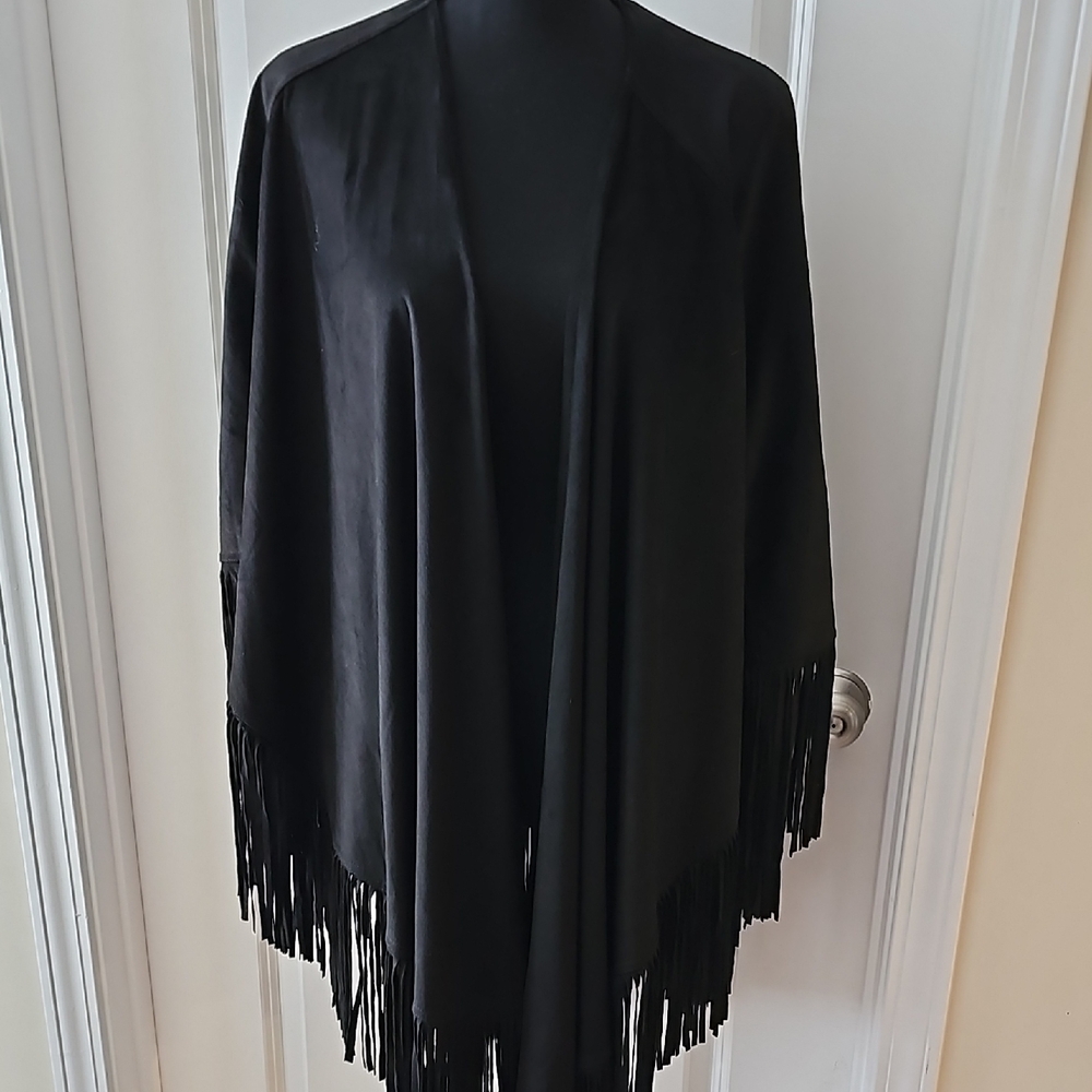 WHBM Faux Suede wrap